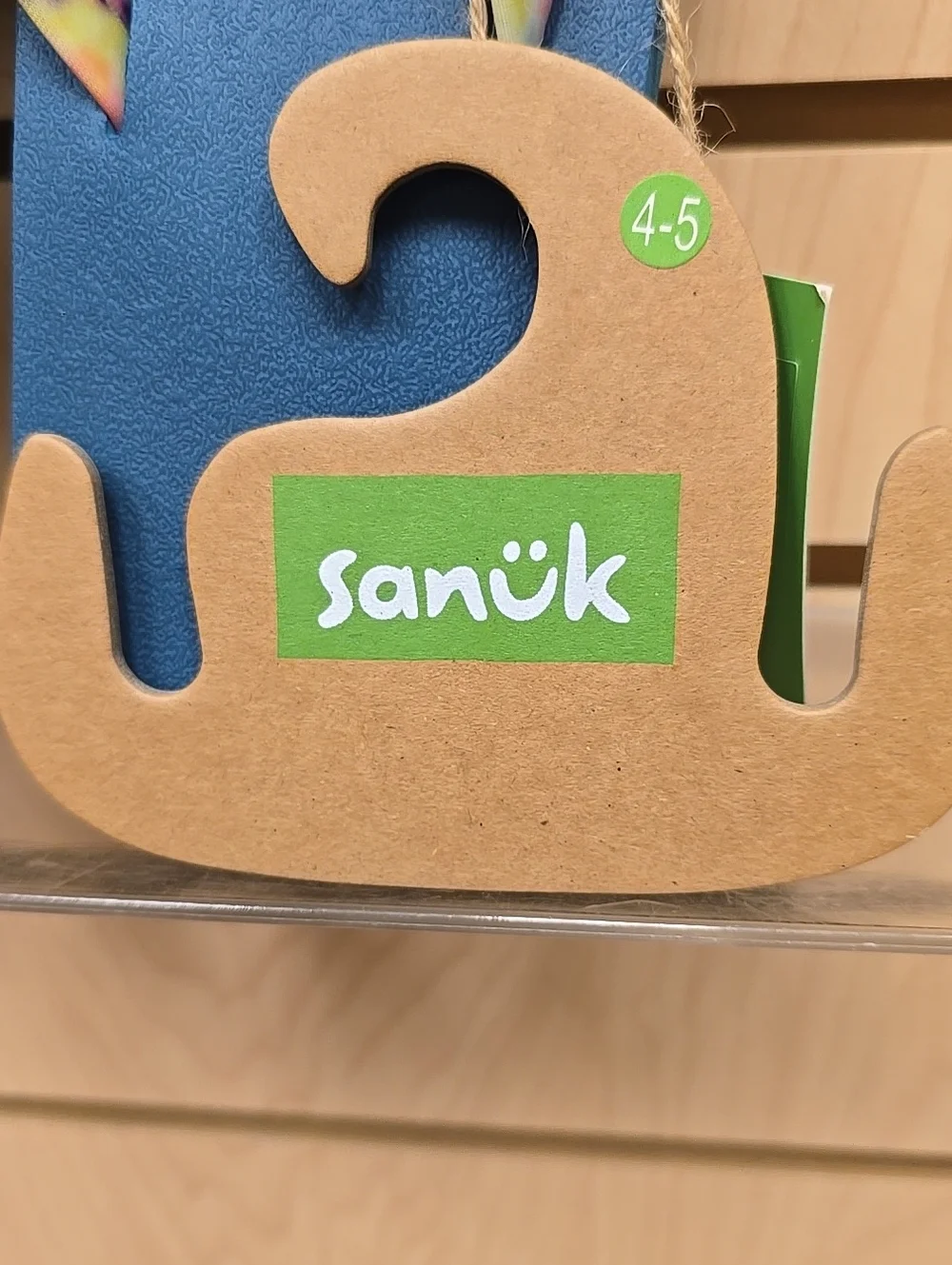 Sanuk Kids' Blue Flip Flops with Tie-Dye Straps